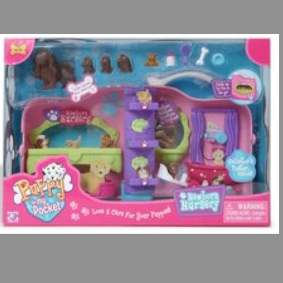 🎁2 for $15- Vintage 🐶Puppy in My Pocket So Soft 🍼Newborn Nursery - Picture 3 of 15